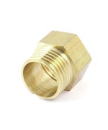 Metric BSPP G 1/2&quot; Female to NPT 1/2&quot; Male Pipe Fitting Brass Adapter  L... - £11.10 GBP