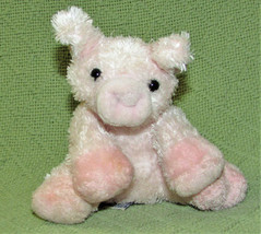 Aurora World Mini Flopsies 5&quot; Pink Pig Flopsie Plush B EAN Bag Stuffed Animal Toy - £4.40 GBP