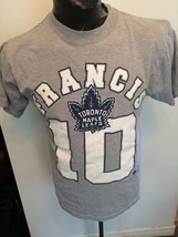 Hockey T-Shirt  Short Sleeve Adult M TORONTO MAPLE LEAFS #10 Ron FRANCIS - £6.57 GBP