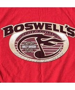 Harley Davidson Boswells Nashville Tn Live To Ride Red T-Shirt USA Adult... - $23.46 CAD