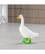 Small White 17&quot;H Dress Up Baby Goose Garden Statue Indoor Outdoor Yard D... - $43.16 CAD