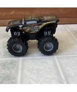 2010 Hot Wheels DRAGON&#39;S BREATH Monster Jam Monster Truck Gray rims - $14.01