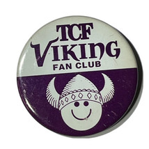 Minnesota Vikings TCF Fan Club NFL Football Pinback Button Pin 2-1/4” - £3.95 GBP