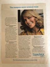 1970s Tampax Tampons Print Ad pa9 - £7.08 GBP