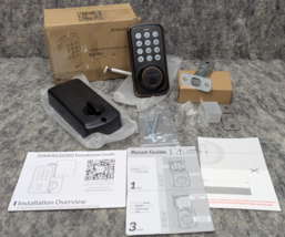 New Zomoss Fingerprint Keypad Digital Deadbolt DZS02 Oil Rubbed Bronze - $24.99