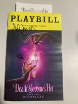 Death Becomes Her SIGNED Broadway Playbill Viola Josh Lamon Stefan - £24.23 GBP