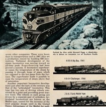 1949 Alco Mallet Type Trains South Pacific Popular Mechanics Page Railro... - $24.99