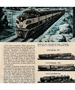 1949 Alco Mallet Type Trains South Pacific Popular Mechanics Page Railro... - $24.99