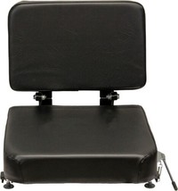 Universal Forklift Seat-Folding Backrest slide rails seat belt bracket Wood Core - £106.32 GBP
