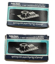 Vintage Radio Shack Realistic Lot 2 Universal 2-Way Crossover Network 10... - €21,21 EUR