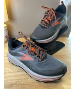 Brooks Cascadia 16 GTX Waterproof Trail Running Shoes Black Cinnabar Men... - $107.91