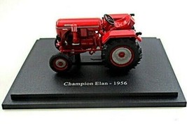 Champion Elan Jahr 1956 Rot Edicola Massstab 1:43 Traktormodell - £26.03 GBP