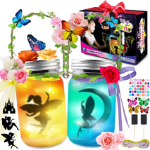 Fairy Lantern Craft Kits - Fairy Lights Battery Operated Crafts for Kids Ages 4- - $20.43