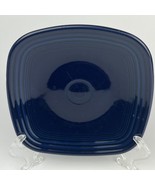 FiestaWare Square Salad Plate Cobalt Dark Blue 7 1/2” Made In USA Retire... - £7.69 GBP