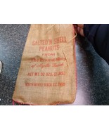 Myrtle Beach South Carolina Souvenir Burlap Bag The Peanut Shop - $27.12 CAD