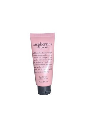 New Philosophy Raspberries and Cream Hand Cream 1 oz Sealed Travel Purse... - $9.99