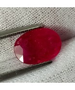 Unheated, Untreated, 2.44 Cts., Oval Ruby, Ruby Oval, Old Burma Ruby, Fa... - £6,371.77 GBP