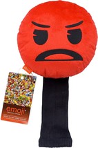 Official Emoji Novelty Golf Head Cover - Angry, Red. - £27.68 GBP