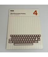 Wang Computers Word Processing Training Basic Operations 1982 Manual Boo... - $8.47