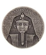 2017 2oz Argento Repubblica Di Chad Egiziano RELIC Serie Ramesses II Moneta - €135,16 EUR