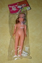 Vtg Dress Up Doll Kmart High Heel Shoe Rooted Hair Dime Store Beauty Hong Kong - £14.54 GBP