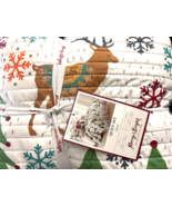 Levtex Tinsel Festive Forest Reversible 3-Pc. Quilt Set, Full/Queen - Wh... - $104.13 CAD