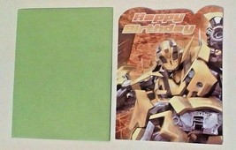 American Greetings Transformers Birthday Card Bumble Bee - $7.35