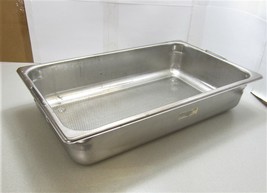 Surgical Instrument Stainless Steel Sterilization Tray 21&quot; x 12 7/8&quot; x 4&quot; - £24.61 GBP