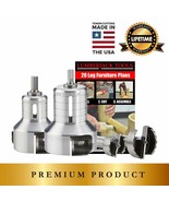 Lumberjack Tools 1&quot; &amp; 2&quot; Pro Starter Kit PSK2 Log Furniture Tenon Cutter - $407.49 CAD