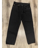 Levi Strauss 550 Women’s Jeans Black Size 34 X 29 Red Tab - Very Nice Co... - £15.53 GBP
