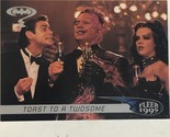 Batman Forever Trading Card Vintage 1995 #89 Toast To A Twosome Tommy Le... - $1.97