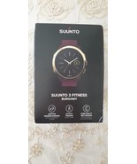 Suunto 3 Fitness Heart Rate Monitor Watch - Burgundy / Water Resistant - $140.24