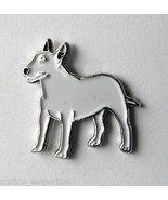 NICE QUALITY BULL TERRIER DOG LAPEL PIN BADGE 1 INCH - £4.50 GBP