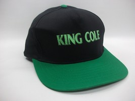 King Cole Tea Hat Black Green Snapback Baseball Cap - £15.79 GBP