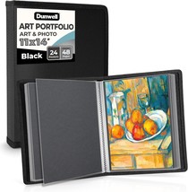 Dunwell 11x14 Art Portfolio Binder with Mounting Paper (Black) Large Por... - $606.13 MXN