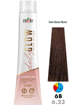 Itely DelyGlow Triple Action Permanent Hair Color - 6B Dark Beige Blonde