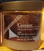 4 Count Dead Sea Collection 23.28 Oz Coconut Oil Moisturizing Mineral Salt Scrub - £40.28 GBP