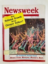 VTG Newsweek Magazine April 13 1959 Direct from Moscow Russia&#39;s Best - £14.90 GBP