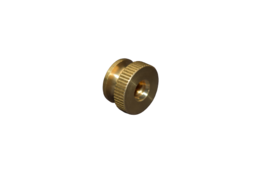 Skilcraft 931 Rock Tumbler Nut/Knob 3 lb Barrel Screw, New, Brass - £6.34 GBP