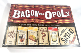 Bacon-Opoly Bacon Lovers Late for the Sky Board Game Complete - $16.00