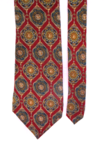 MMA Metropolitan Museum of Art Silk Tie Celestial Sun Dial Solar Faces on Chain - £18.97 GBP