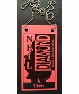 NEIL DIAMOND - VINTAGE TENNESSEE MOON 1996 TV CONCERT LAMINATE PASS THE ... - $620.12 MXN