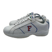 Florida Gators Team Sport Vintage White Leather Sneakers Shoes Mens 9 - $59.39