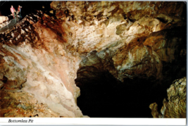 Bottomless Pit Carlsbad Caverns National Park New Mexico Postcard - £5.39 GBP