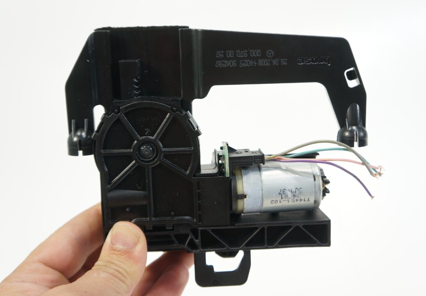 07-2011 mercedes gl450 s550 e550 front seat headrest head rest adjust motor - $44.00
