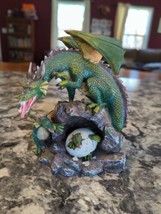 Medieval Legends Figurine - Dragon  &amp; Baby Dragons with hatching egg 6&quot; ... - $39.60