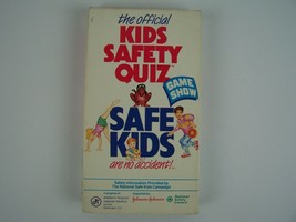 The Official Kids Safety Quiz Game Show VHS Video Tape - £11.08 GBP