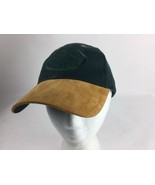New Zealand Hat Cap Green Suede The Complete Angler Adjustable Back - $20.05 CAD