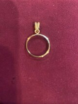 Genuine 14KT Yellow Gold Prong 1/10 oz American Gold Eagle. - $140.00