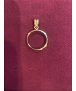 Genuine 14KT Yellow Gold Prong 1/10 oz American Gold Eagle. - $2,574.56 MXN